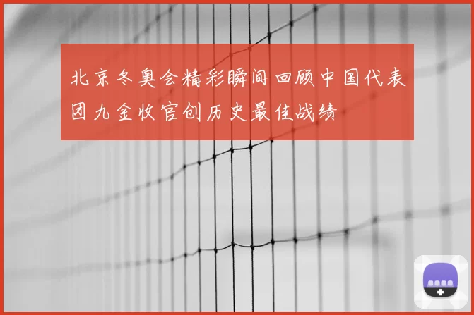 北京冬奥会精彩瞬间回顾中国代表团九金收官创历史最佳战绩